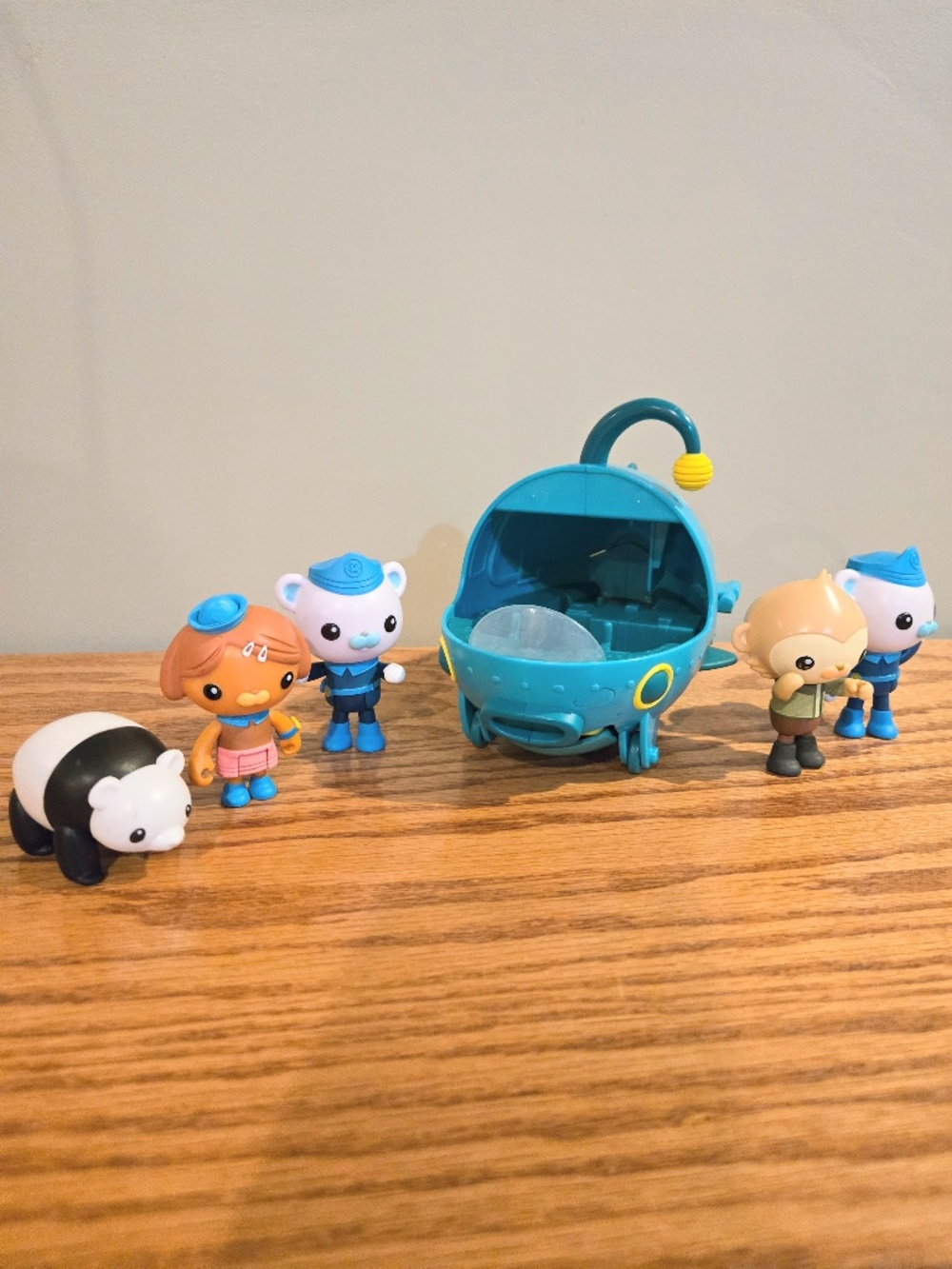 Octonauts Gup A & 5 Figure Lot